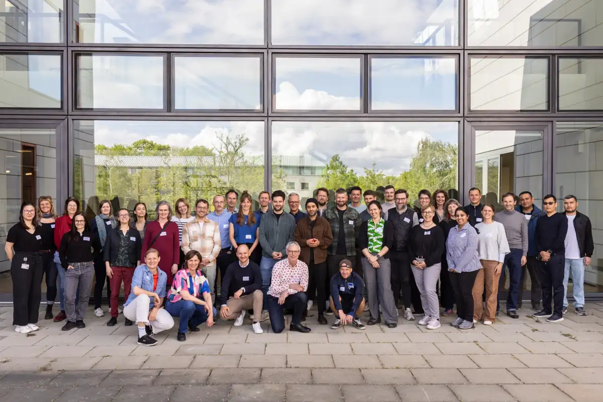Gruppenfoto des Forschungs- und Transferverbunds InNoWest bei einem Verbundtreffen